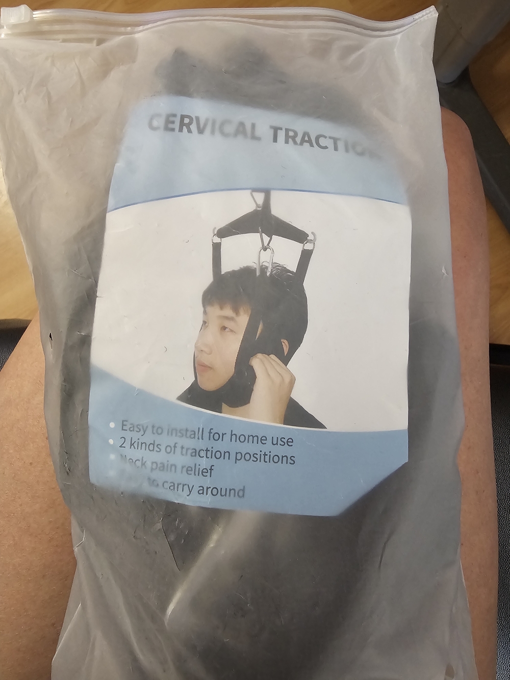 Cervical Neck Stretcher Traction Device Relieve Neck Pain Improve Posture NWOT